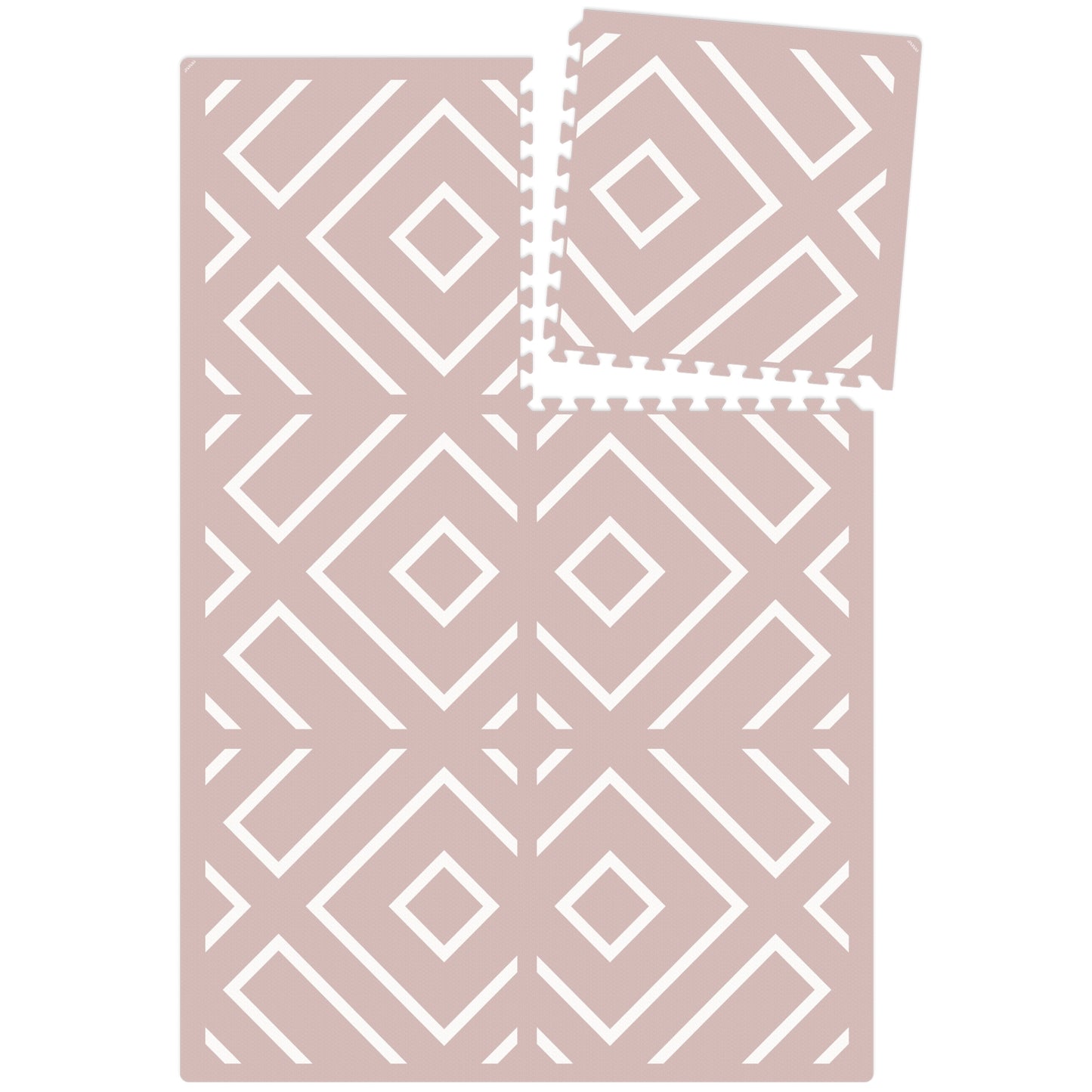 Modern Blocks - Old pink - Playmat