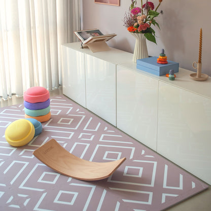 Modern Blocks - Old pink - Playmat